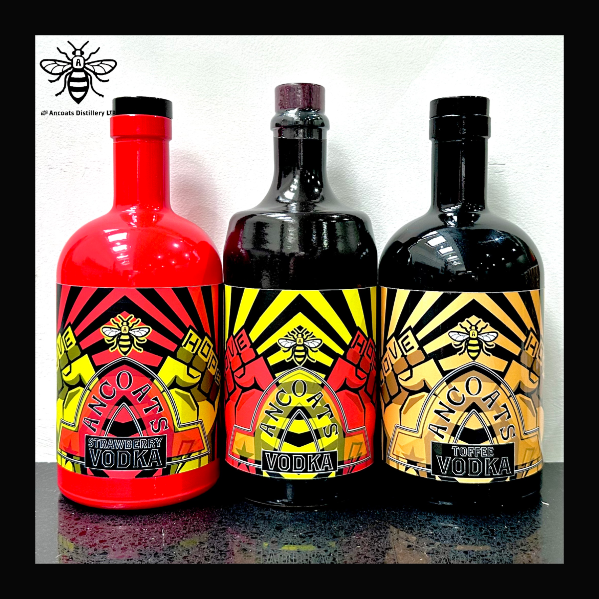 Ancoats Strawberry Craft Vodka 70cl
