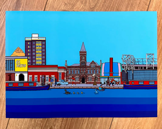 Stretford Memories - Art print by Peter Ramsay